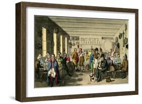 Proteus Taking a Benefit According to the Law-Theodore Lane-Framed Giclee Print