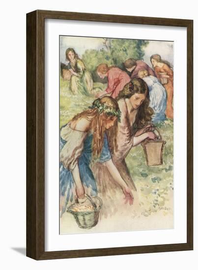 Prothalamion by Edmund Spenser-Robert Anning Bell-Framed Giclee Print