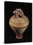 Protocorinthian Vase, Red Figure Pottery with Geometric Decoration from Cumae, Campania, Italy-null-Stretched Canvas