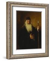 Protodeacon, 1877-Ilya Yefimovich Repin-Framed Giclee Print