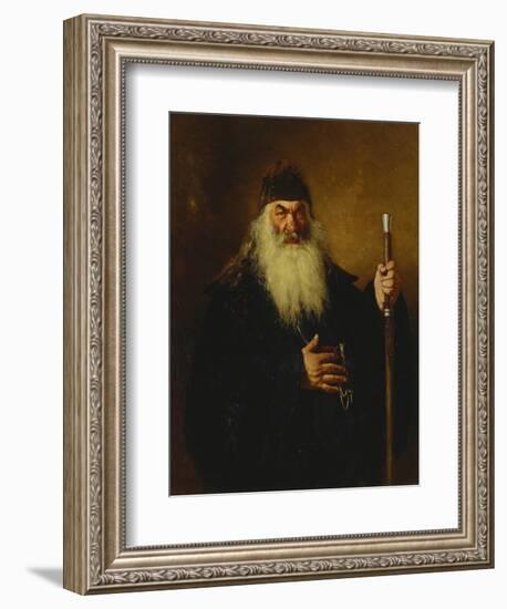 Protodeacon, 1877-Ilya Yefimovich Repin-Framed Giclee Print