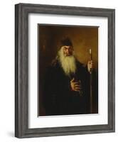 Protodeacon, 1877-Ilya Yefimovich Repin-Framed Giclee Print