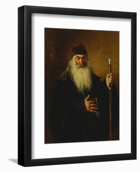 Protodeacon, 1877-Ilya Yefimovich Repin-Framed Giclee Print