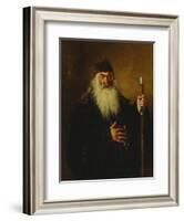 Protodeacon, 1877-Ilya Yefimovich Repin-Framed Giclee Print