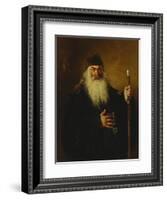 Protodeacon, 1877-Ilya Yefimovich Repin-Framed Giclee Print