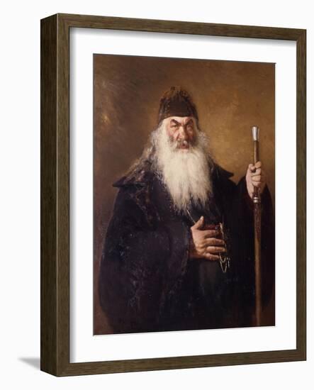Protodiakon-Ilya Efimovich Repin-Framed Giclee Print