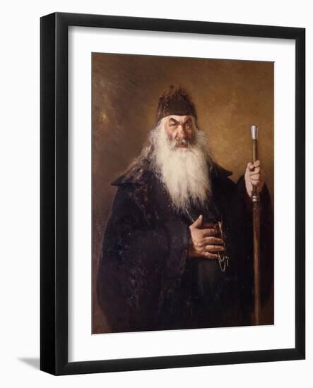 Protodiakon-Ilya Efimovich Repin-Framed Giclee Print