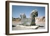 Protome of a Double Griffin, the Apadana, Persepolis, Iran-Vivienne Sharp-Framed Photographic Print