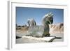 Protome of a Double Griffin, the Apadana, Persepolis, Iran-Vivienne Sharp-Framed Photographic Print