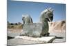 Protome of a Double Griffin, the Apadana, Persepolis, Iran-Vivienne Sharp-Mounted Photographic Print