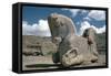 Protome of a Double Horse, the Apadana, Persepolis, Iran-Vivienne Sharp-Framed Stretched Canvas