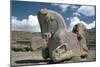 Protome of a Double Horse, the Apadana, Persepolis, Iran-Vivienne Sharp-Mounted Photographic Print