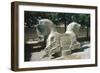 Protome of a Double Horse, the Apadana, Persepolis, Iran-Vivienne Sharp-Framed Photographic Print