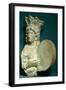 Protome of Cybele Clay Unearthed in Building E in Olynthos, Greece-null-Framed Giclee Print