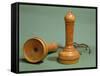 Prototype Telephone Design, 1873-Alexander Graham Bell-Framed Stretched Canvas