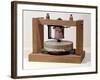 Prototype Telephone Design, 1873-Alexander Graham Bell-Framed Giclee Print