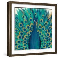 Proud as a Peacock I-Veronique Charron-Framed Art Print