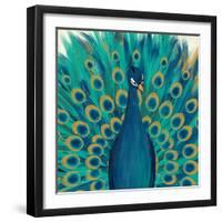 Proud as a Peacock I-Veronique Charron-Framed Art Print