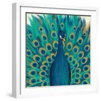 Proud as a Peacock I-Veronique Charron-Framed Art Print