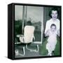 Proud New Mother with Baby, Ca. 1956-null-Framed Stretched Canvas