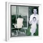 Proud New Mother with Baby, Ca. 1956-null-Framed Photographic Print