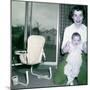 Proud New Mother with Baby, Ca. 1956-null-Mounted Photographic Print