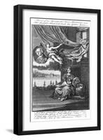 Proud of Her George Iii; Britannia Rears Her Chearful Head, and Leads the Golden Years-null-Framed Giclee Print