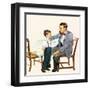 Proud Of You, Son-Imogene M. McPherson -Framed Art Print