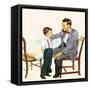 Proud Of You, Son-Imogene M. McPherson -Framed Stretched Canvas