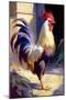 Proud Rooster-Vivienne Dupont-Mounted Art Print