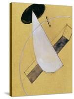 Proun 18, 1919-20-El Lissitzky-Stretched Canvas