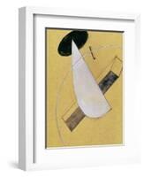 Proun 18, 1919-20-El Lissitzky-Framed Giclee Print