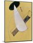 Proun 18, 1919-20-El Lissitzky-Mounted Giclee Print