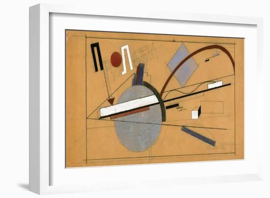 Proun, 1920-El Lissitzky-Framed Giclee Print