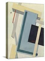 Proun 4 B, 1919-1920-El Lissitzky-Stretched Canvas