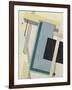 Proun 4 B, 1919-1920-El Lissitzky-Framed Giclee Print