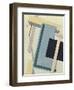 Proun 4 B, 1919-1920-El Lissitzky-Framed Giclee Print