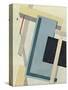 Proun 4 B, 1919-1920-El Lissitzky-Stretched Canvas