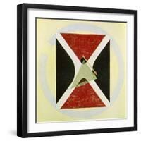 Proun 43, 1924-El Lissitzky-Framed Giclee Print