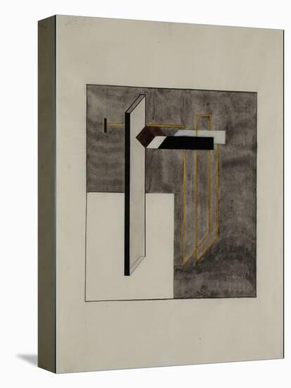 Proun 4B-El Lissitzky-Stretched Canvas