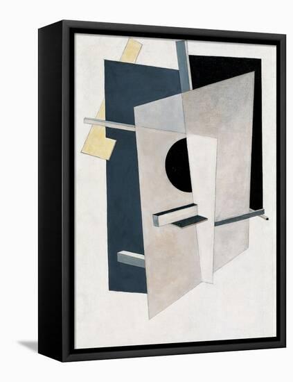 Proun 6-El Lissitzky-Framed Stretched Canvas
