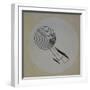 Proun 93. Floating Spiral, 1924-El Lissitzky-Framed Giclee Print