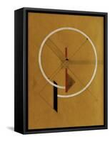 Proun, c.1920-21-El Lissitzky-Framed Stretched Canvas