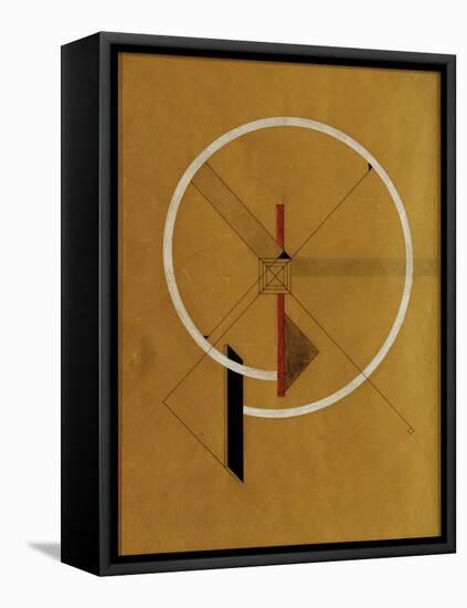 Proun, c.1920-21-El Lissitzky-Framed Stretched Canvas