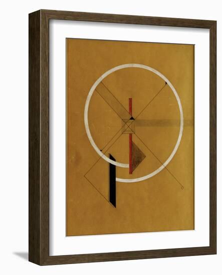 Proun, c.1920-21-El Lissitzky-Framed Giclee Print