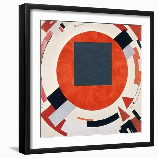 Proun, Ca 1923-El Lissitzky-Framed Giclee Print