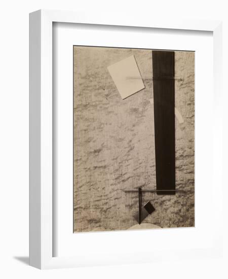 Proun in Material (Proun 83), 1924-Eliezer Markowich Lissitzky-Framed Photographic Print