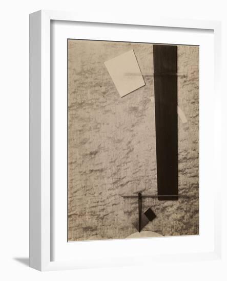 Proun in Material (Proun 83), 1924-Eliezer Markowich Lissitzky-Framed Photographic Print
