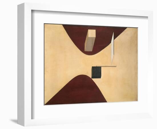 Proun P23, No. 6-El Lissitzky-Framed Giclee Print