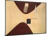 Proun P23, No. 6-El Lissitzky-Mounted Giclee Print